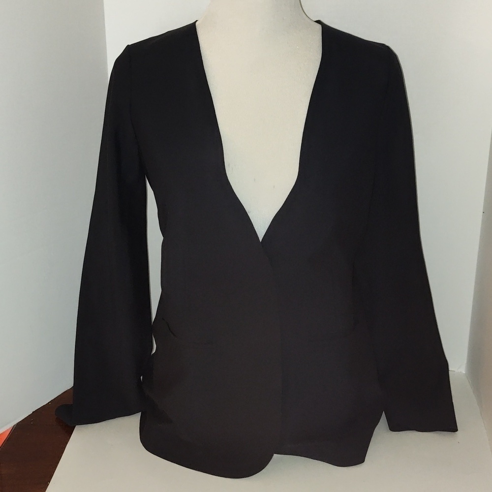 Athleta Black Blazer Size 8